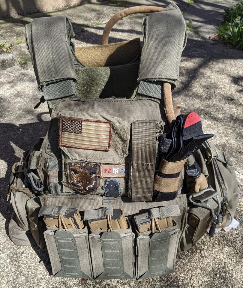 Frank Woods Plate Carrier Set Up