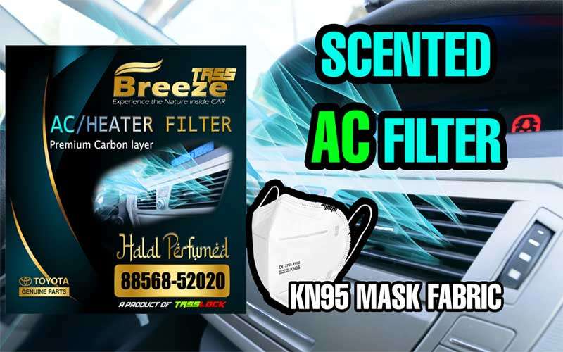 Tass Breeze Perfumed AC/ Heater Filter Tasslock