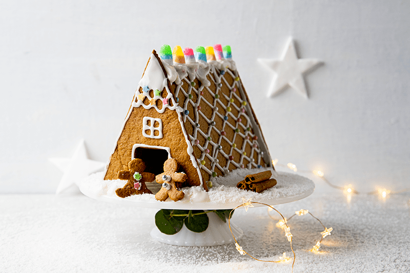 Easy gingerbread house Woolworths TASTE