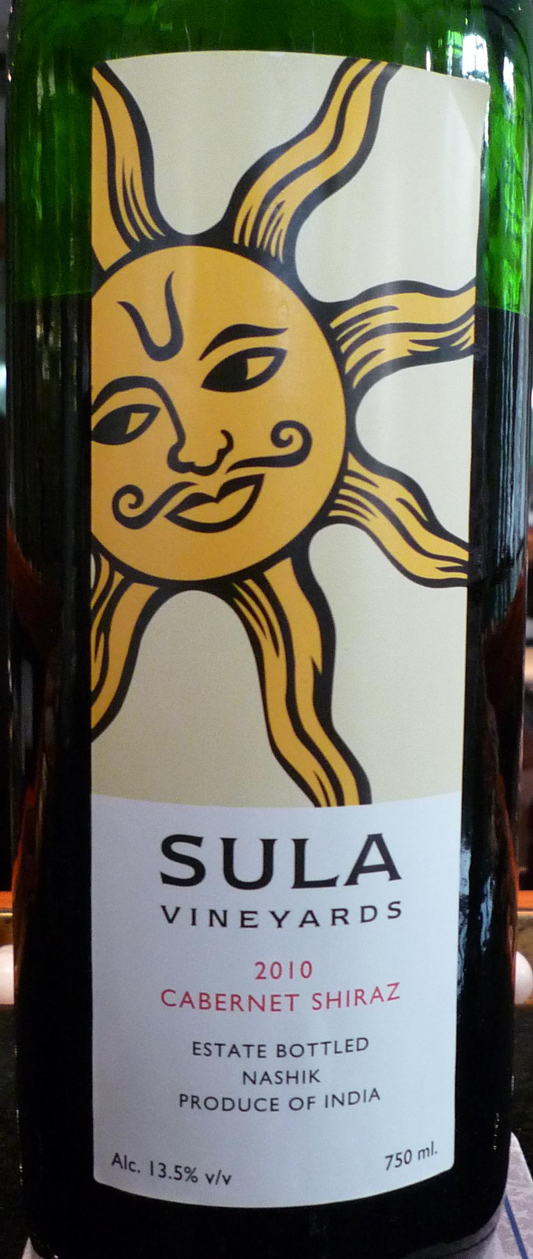 SULA wine produced in India Taste Bark