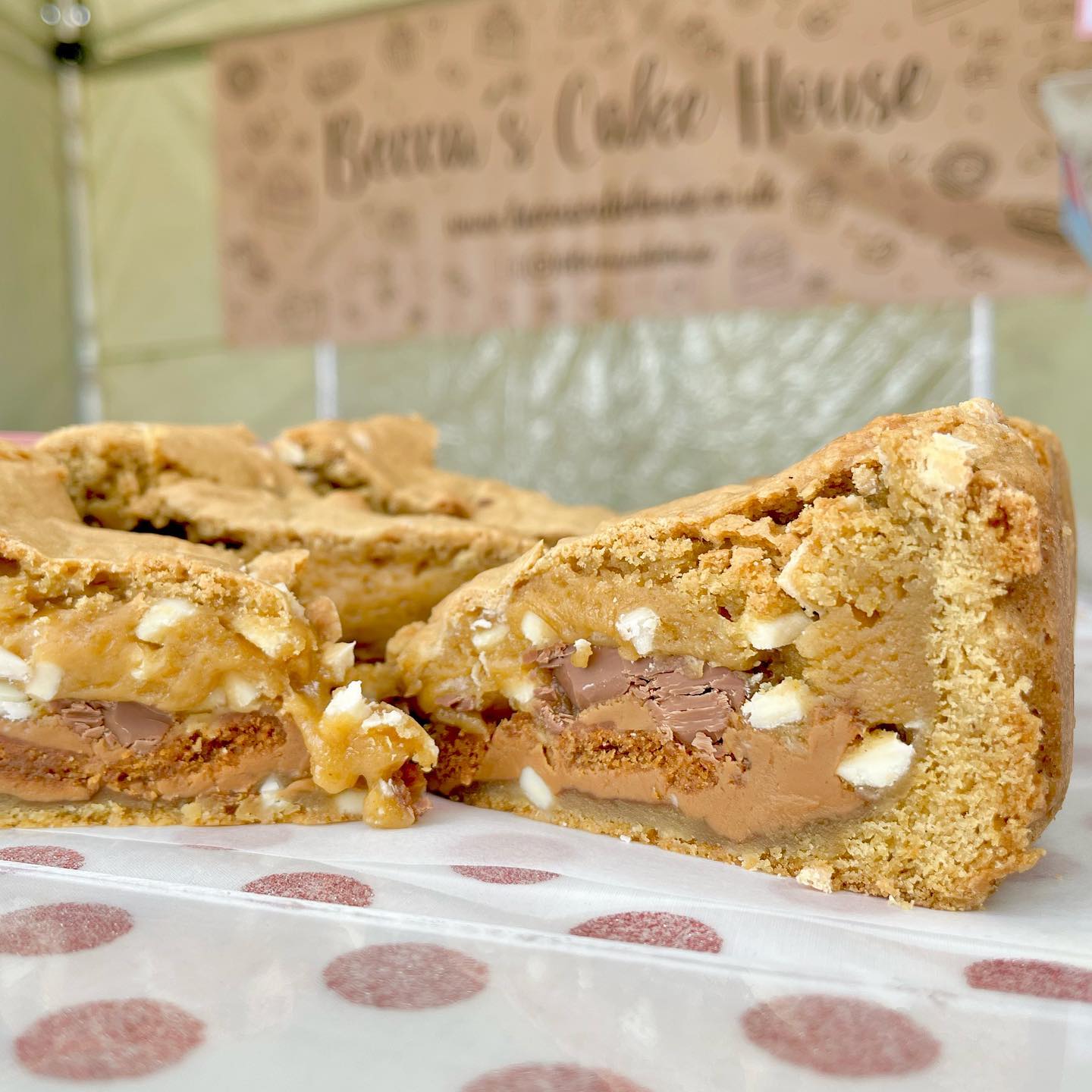 Biscoff Cookie Pie Box Taste Chocolate