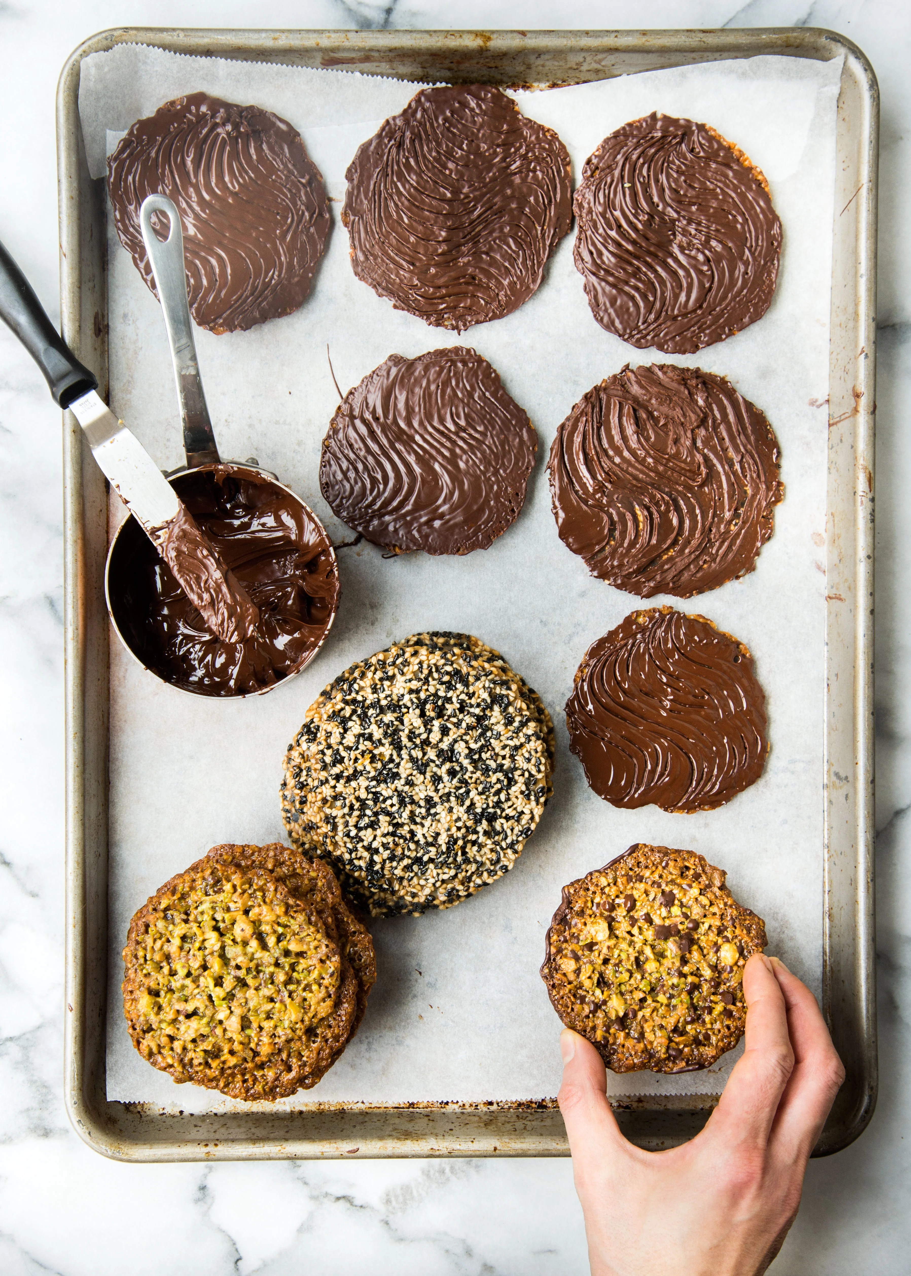 Florentine Lace Cookies Extra Fancy. Easy to Bake! TASTE