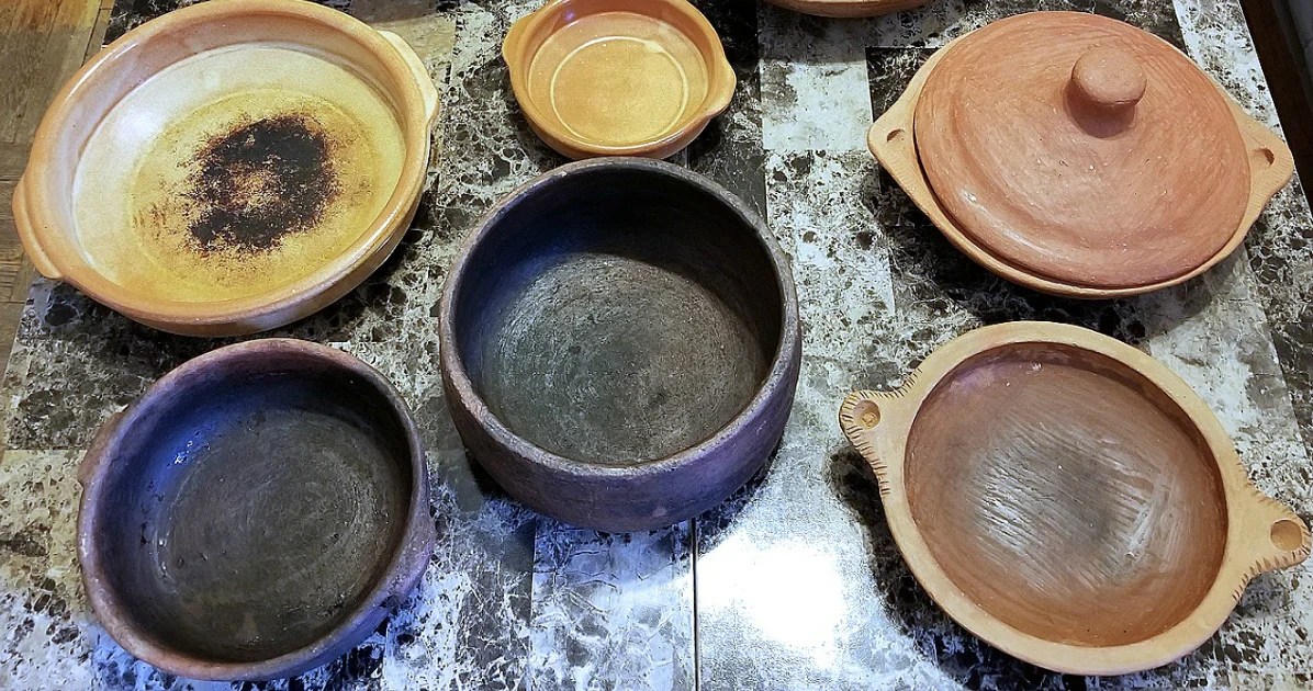 Chinese Clay Pot Cookware Vallauris Pottery French Terracotta Pot