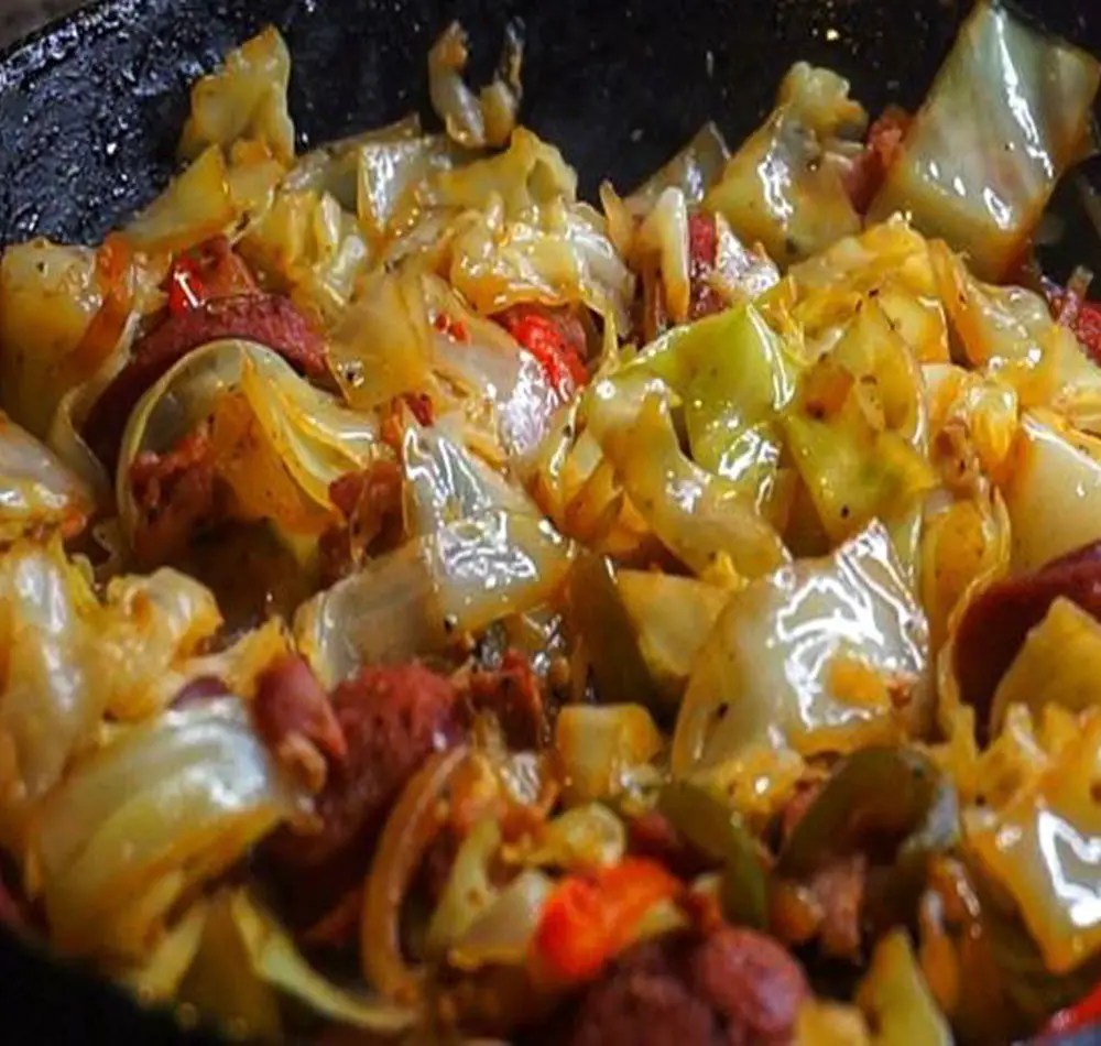 EASY FRIED CABBAGE RECIPE