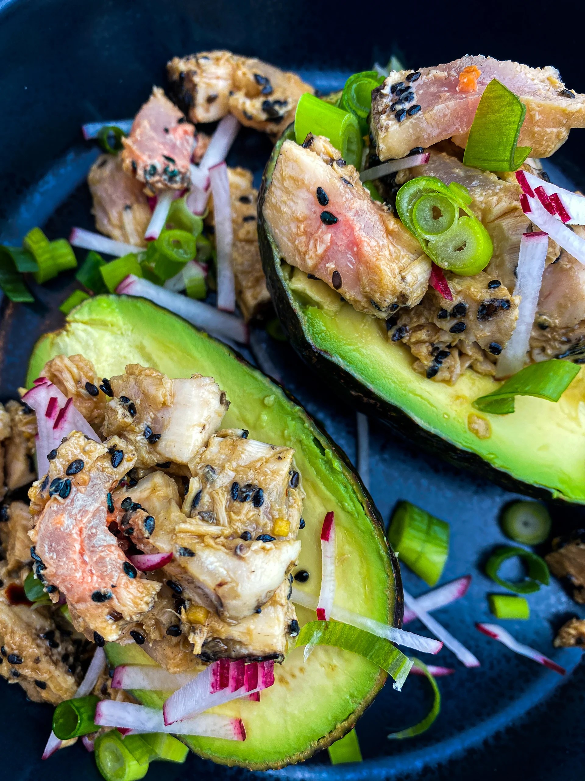Seared Tuna Avocado Boats Tastefully Grace