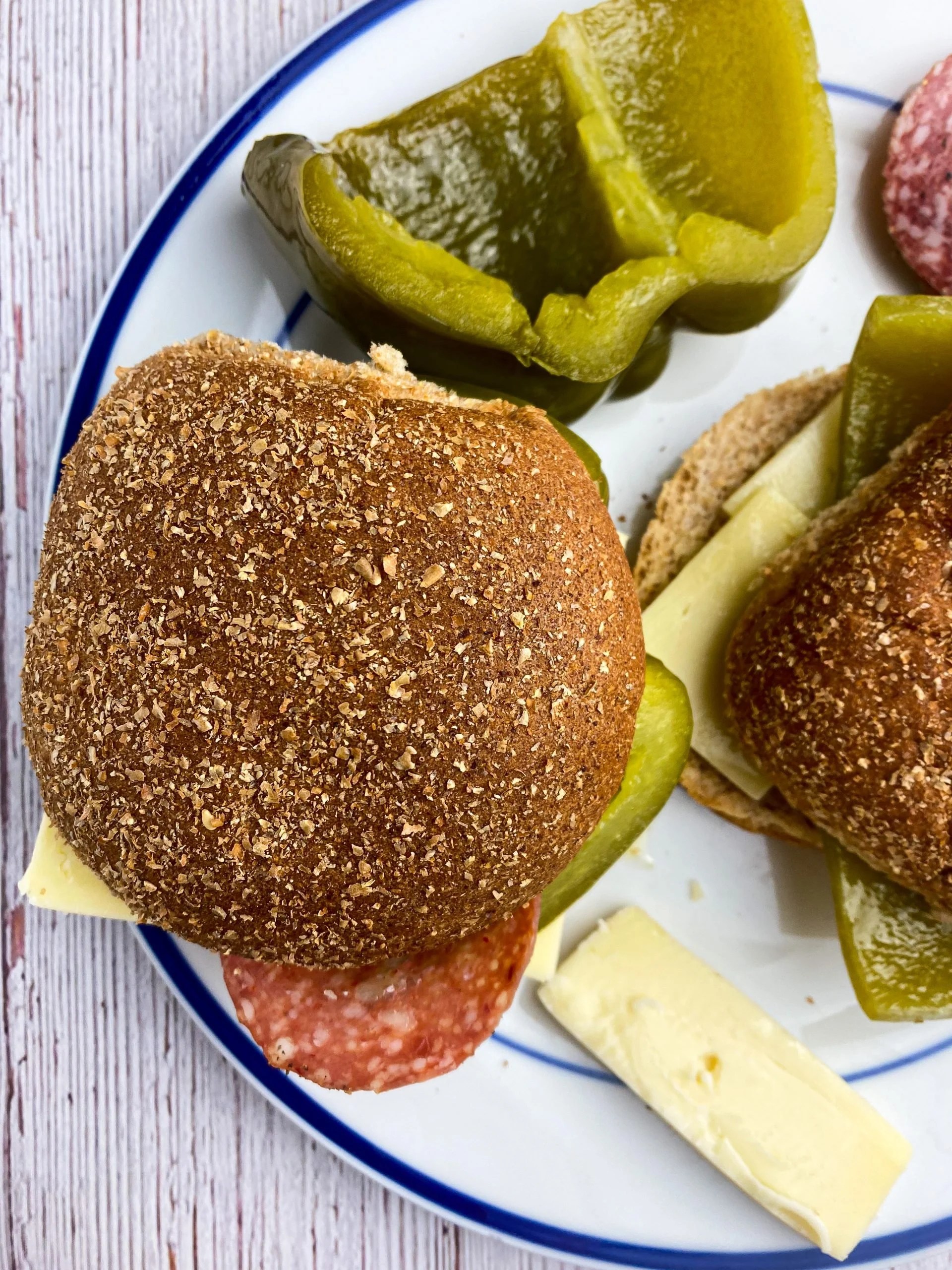 BEST Salami Sandwich Tastefully Grace