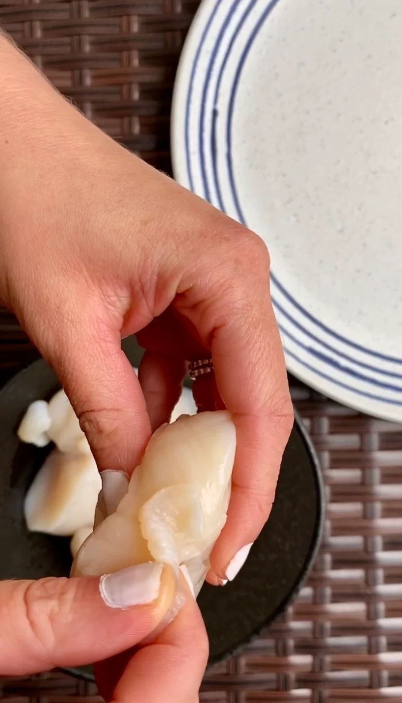 How to Cook Scallops (Side Muscle) Tastefully Grace