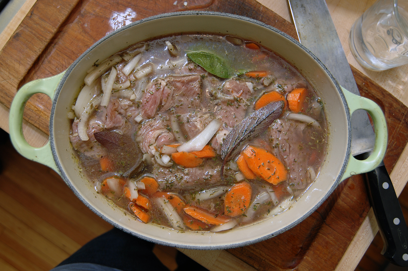 Daube with Anchovies. Taste Imagine