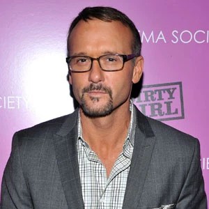 Country Stars Without Their Hats Tim McGraw