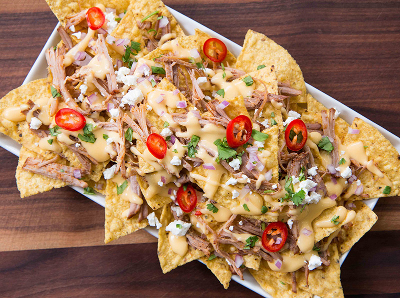 Pulled Pork Nachos Taste of the Tailgate