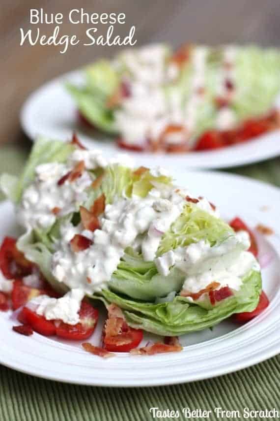 Blue Cheese Wedge Salad Tastes Better From Scratch