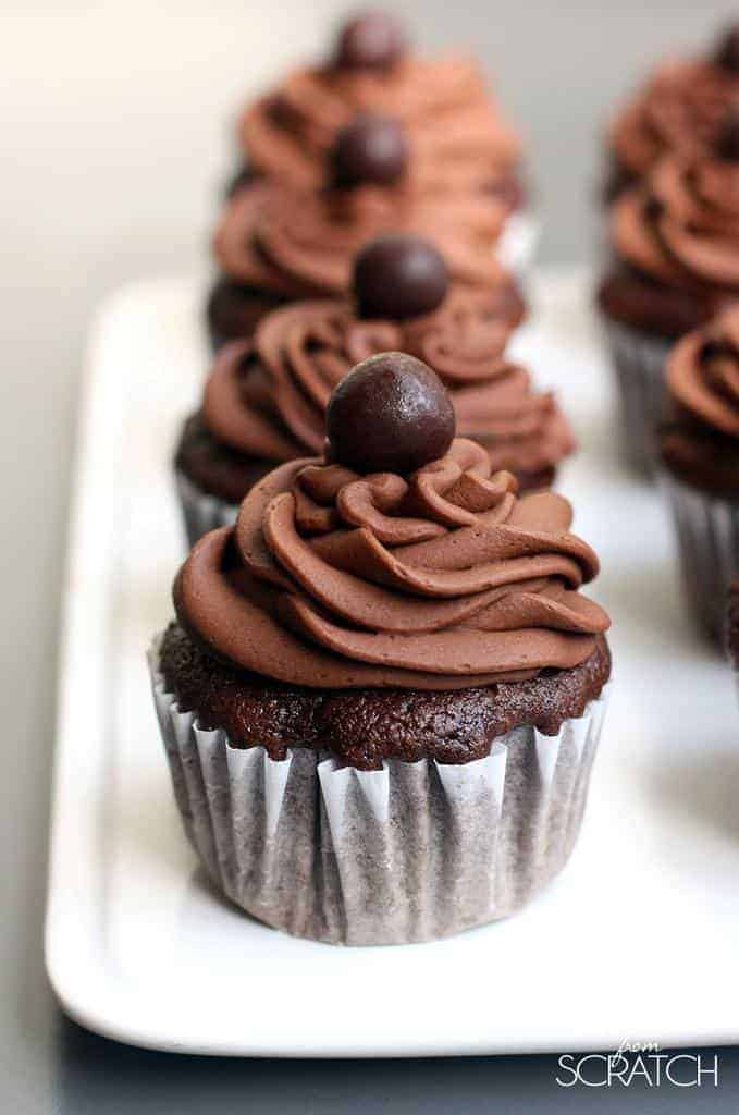 Caramel Filled Chocolate Cupcakes Tastes Better From Scratch