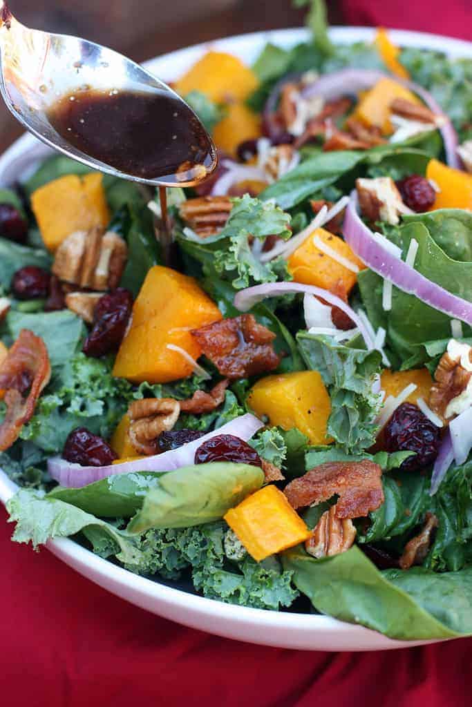 Roasted Butternut Squash Salad Tastes Better From Scratch