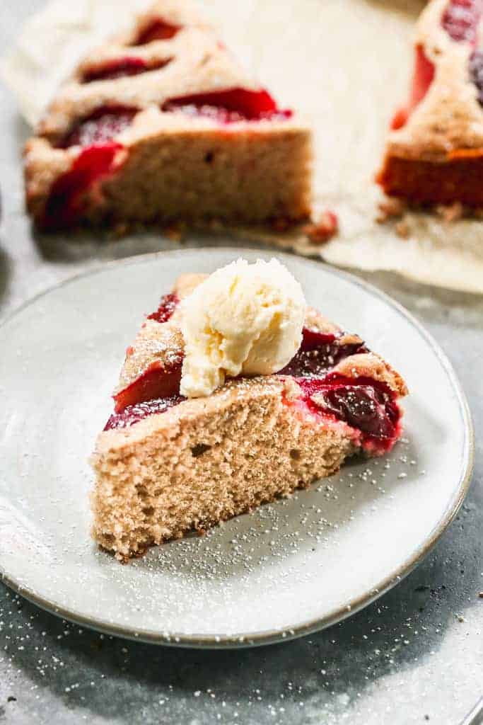 Plum Cake taste good