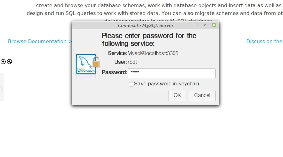 MySQL Workbench How to create database. Taste The Linux