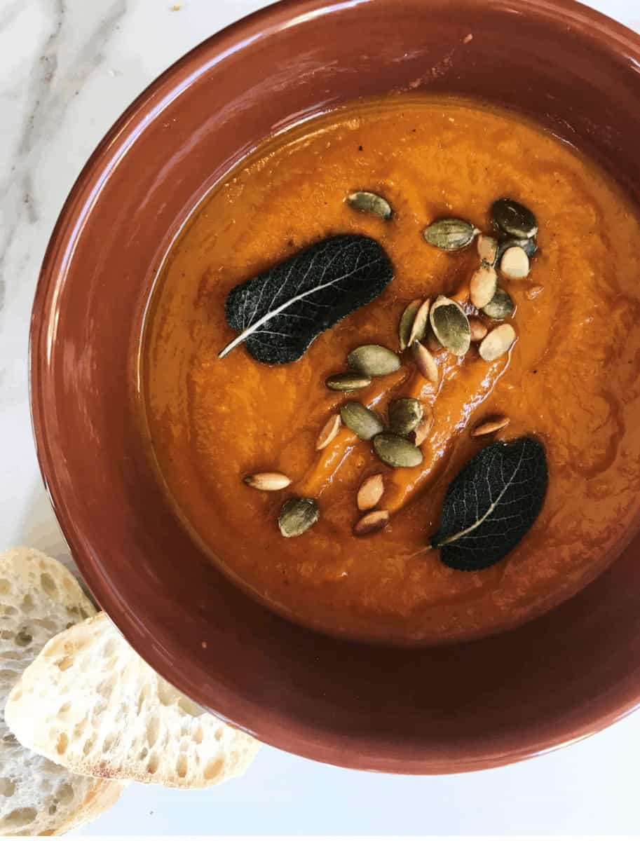 Carrot and Butternut Squash Soup