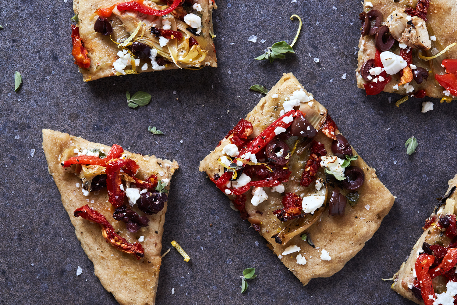 Glutenfree Mediterranean Flatbread Tasty Yummies