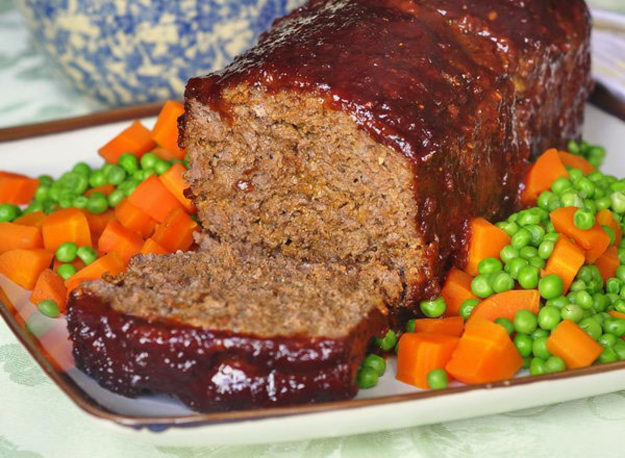 Meatloaf With Sweet Onion Glaze Tasty Recipes