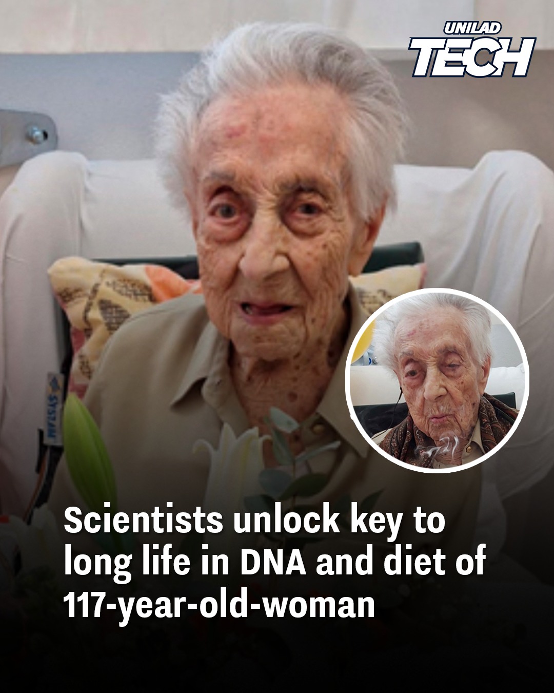 Scientists unlock key to long life in DNA and diet of 117yearold