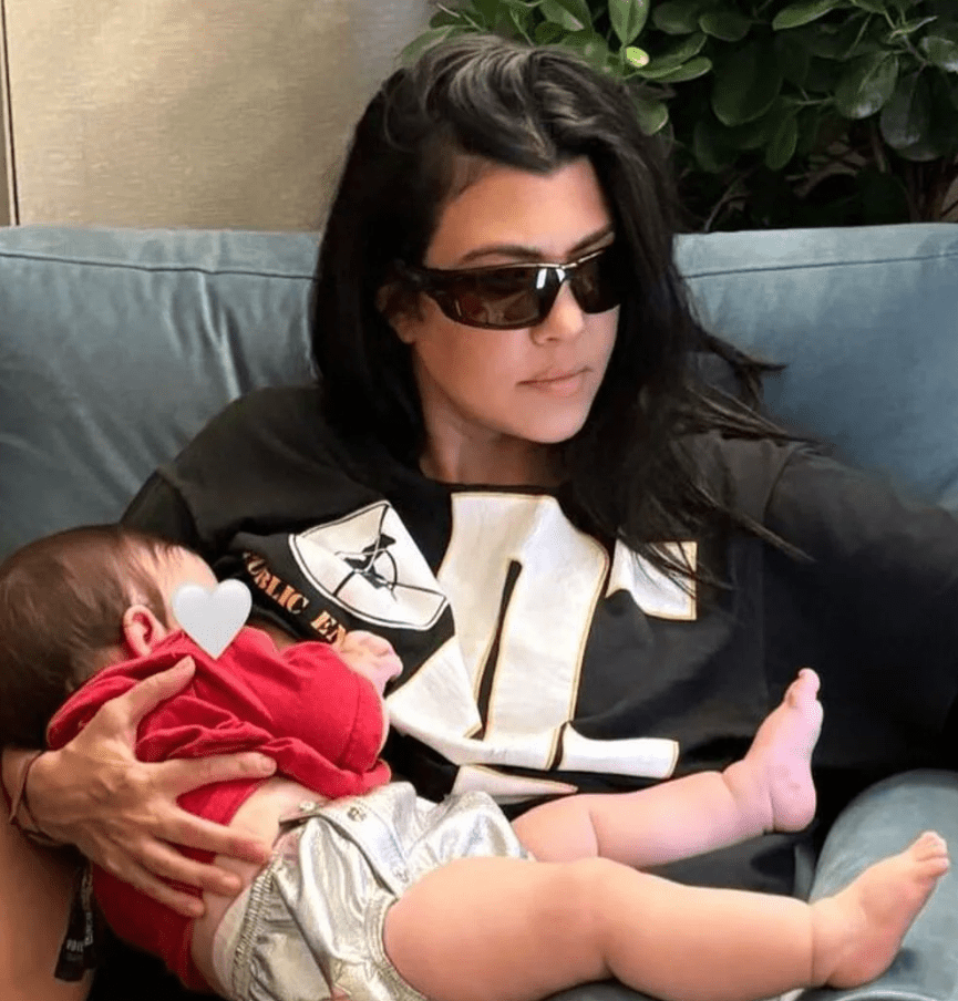 Kourtney Kardashian Says She Holds Son Rocky for Entirety of His 35