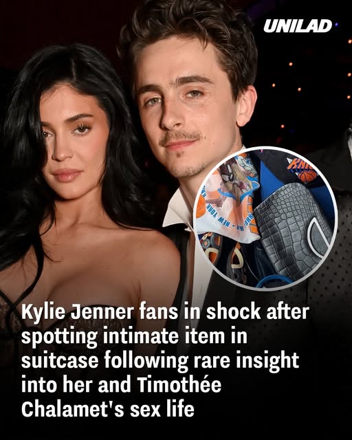 Kylie Jenner fans in shock after spotting intimate item in suitcase