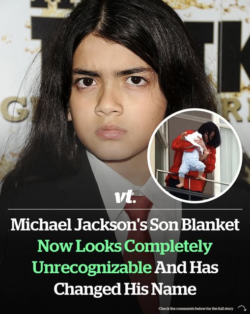 Michael Jackson’s son Blanket has changed his name and is completely