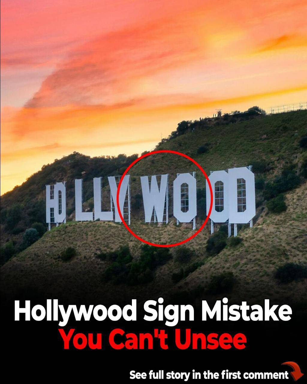 The Hollywood sign mistake you can’t unsee Najukusnije vijesti