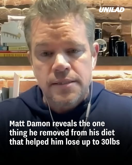 Matt Damon reveals the one thing he removed from his diet that helped