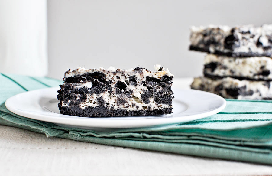 Cookies and Cream Cheesecake Bars Tasty Kitchen Blog