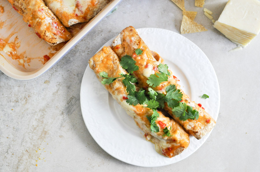 Lightened Up Chicken Enchiladas Tasty Kitchen Blog