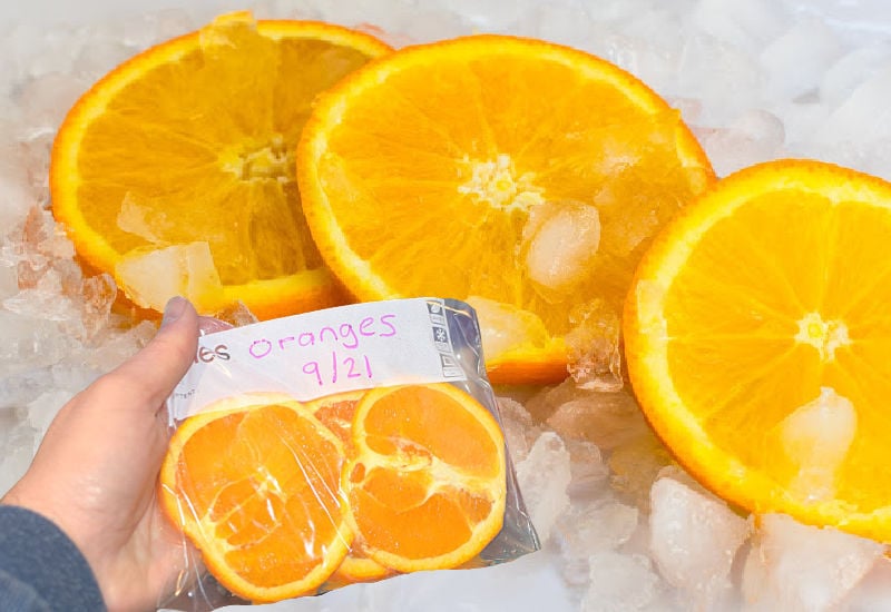 How To Freeze Oranges Easy 3Step Method