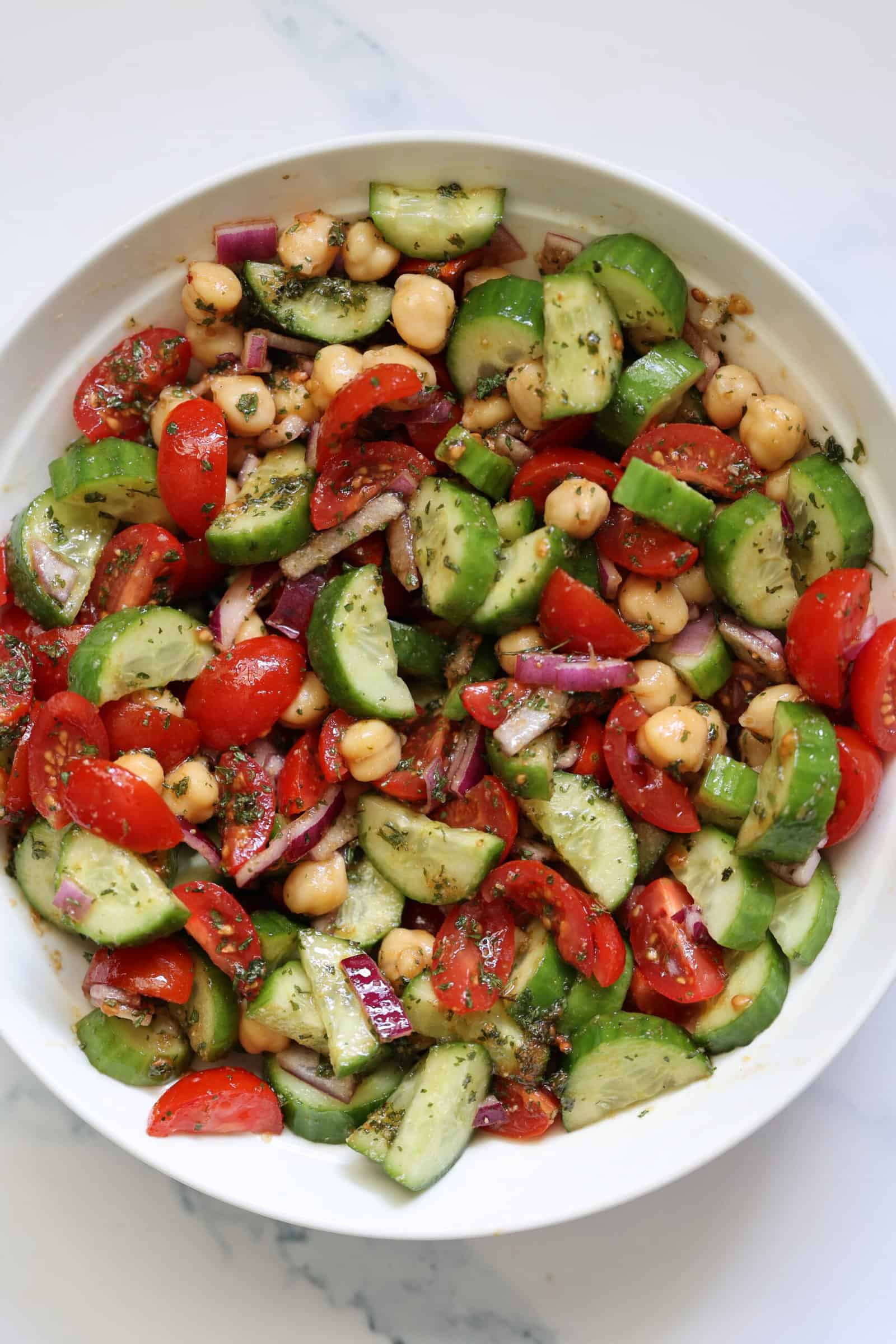 List Of 7 Tomato Onion Cucumber Salad With Balsamic Vinegar