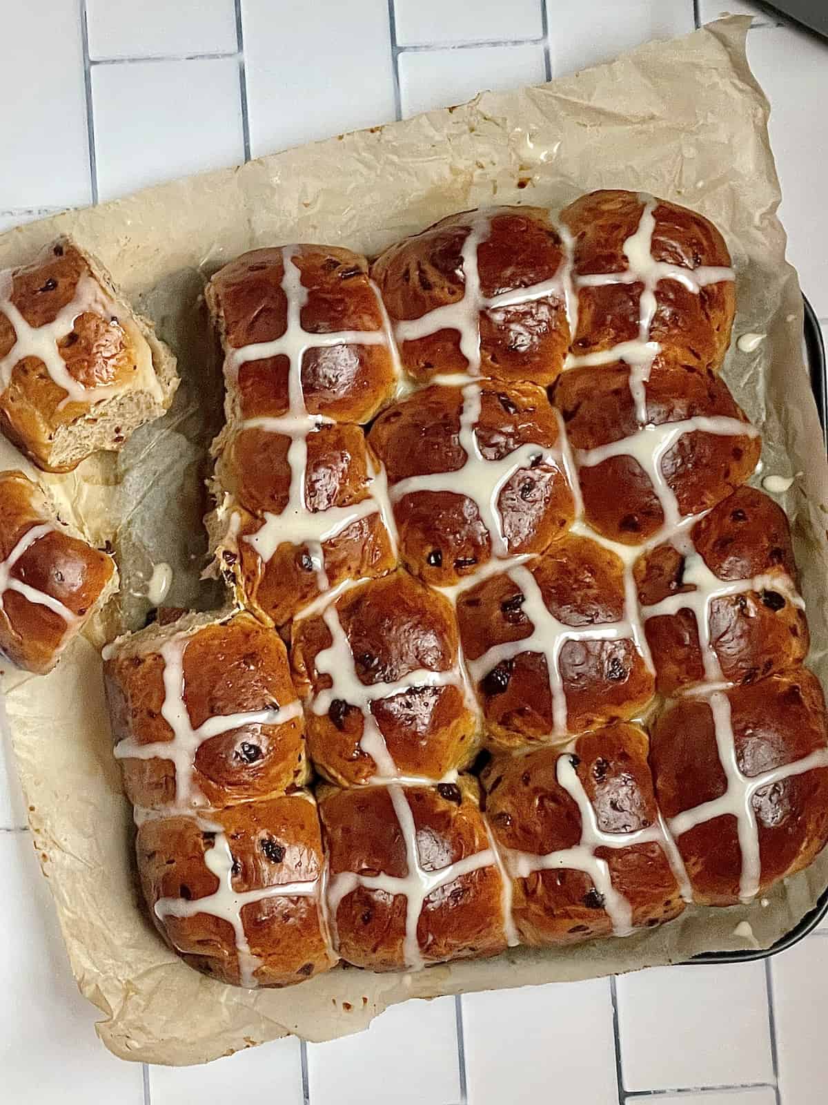Bread Machine Hot Cross Buns Tasty Oven