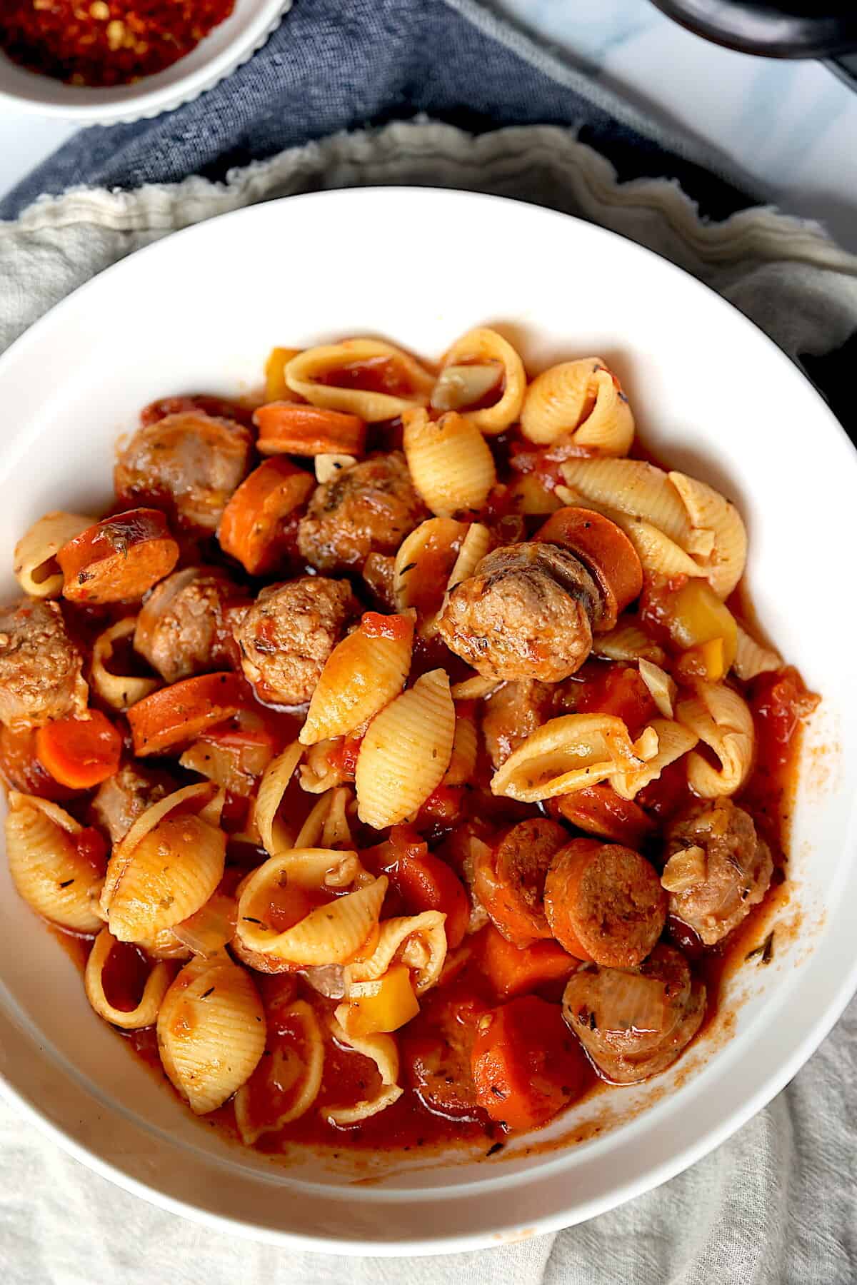 Slow Cooker Sausage Casserole Tasty Oven