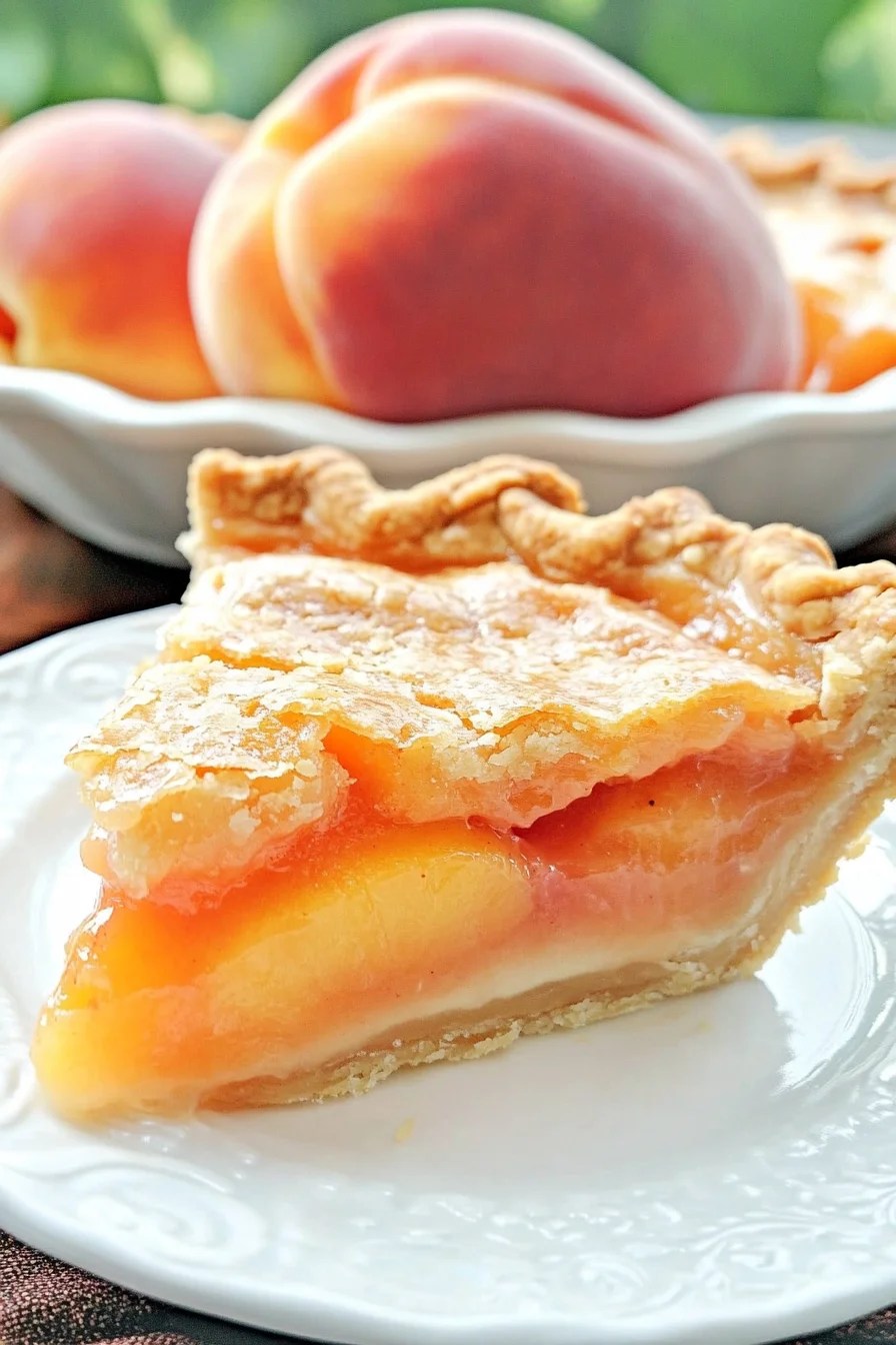 Perfect Peach Pie Tasty Recipes Chef