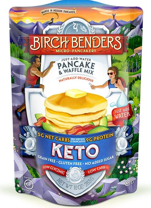 Keto Cakes Birch Benders Keto Pancake Mix