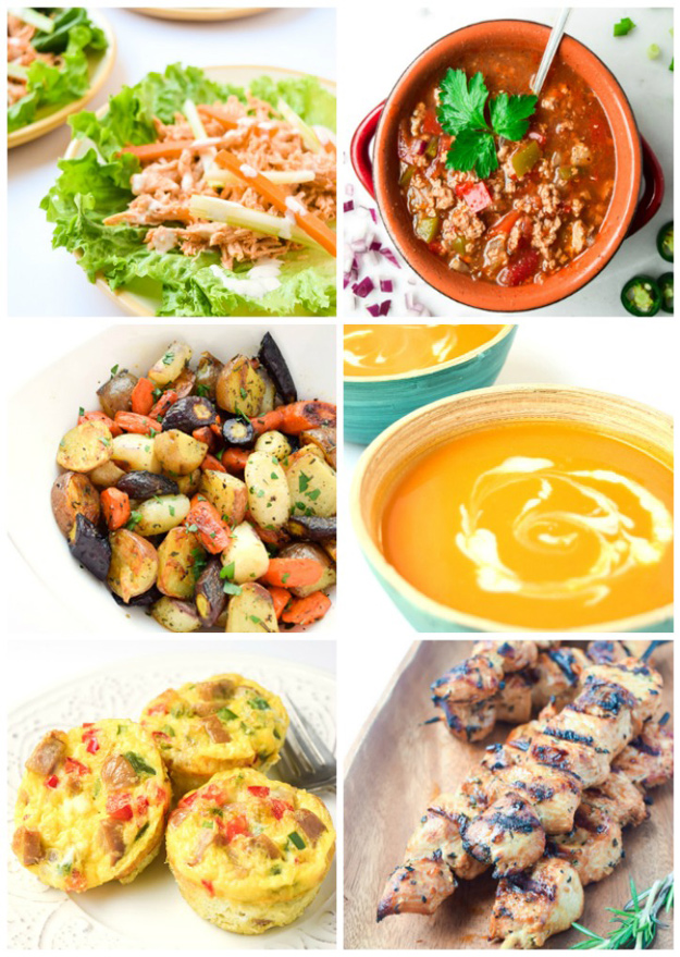 Sample Whole 30 Menu • Tastythin