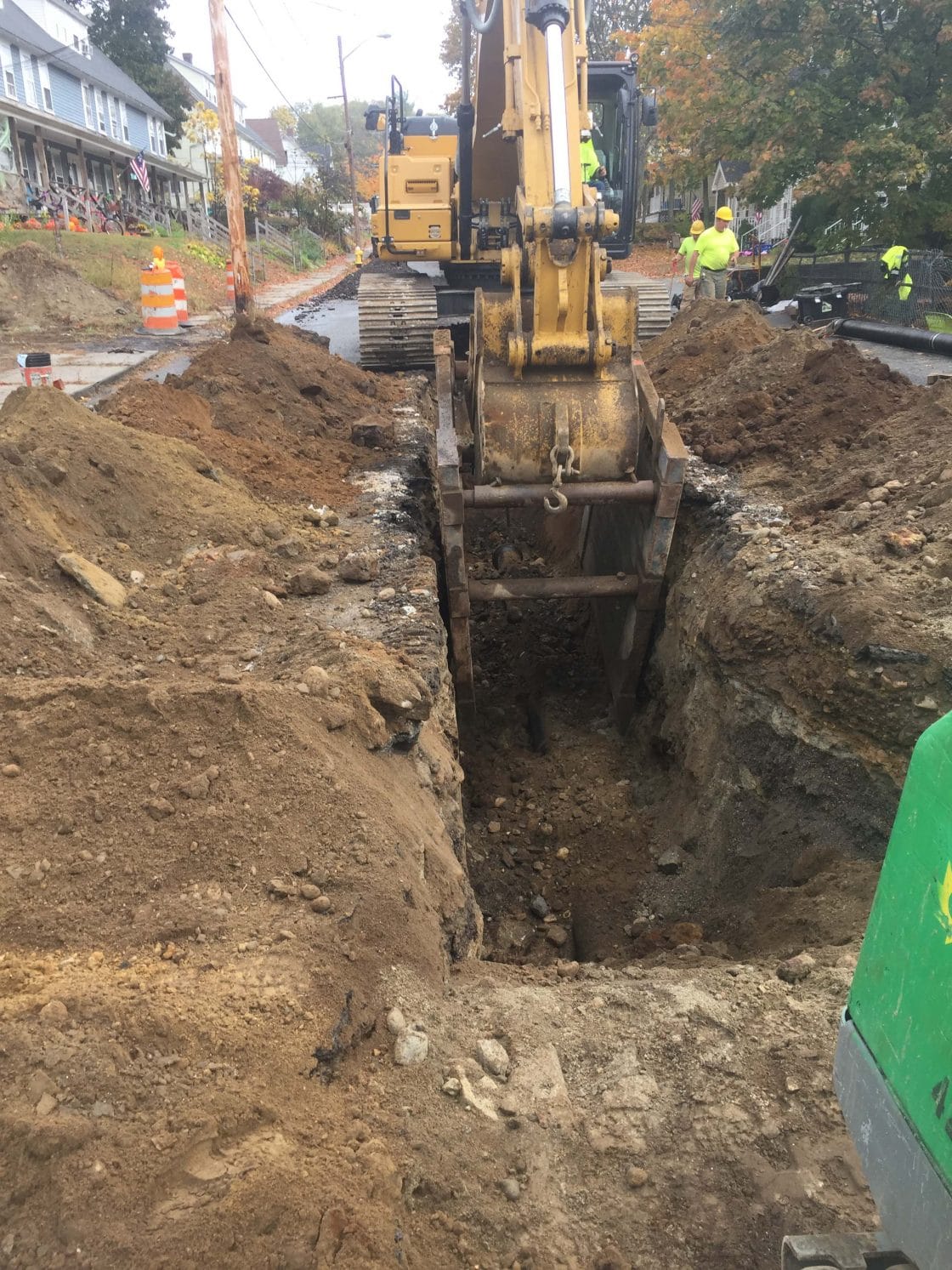 New Water Main, Whitinsville Water Company, MA Tata & Howard