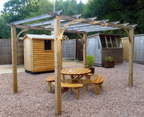 Standard Pergola > Pergolas TATE Fencing