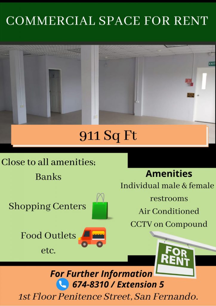 Commercial Space For Rent TATECO Credit Union Cooperative Society