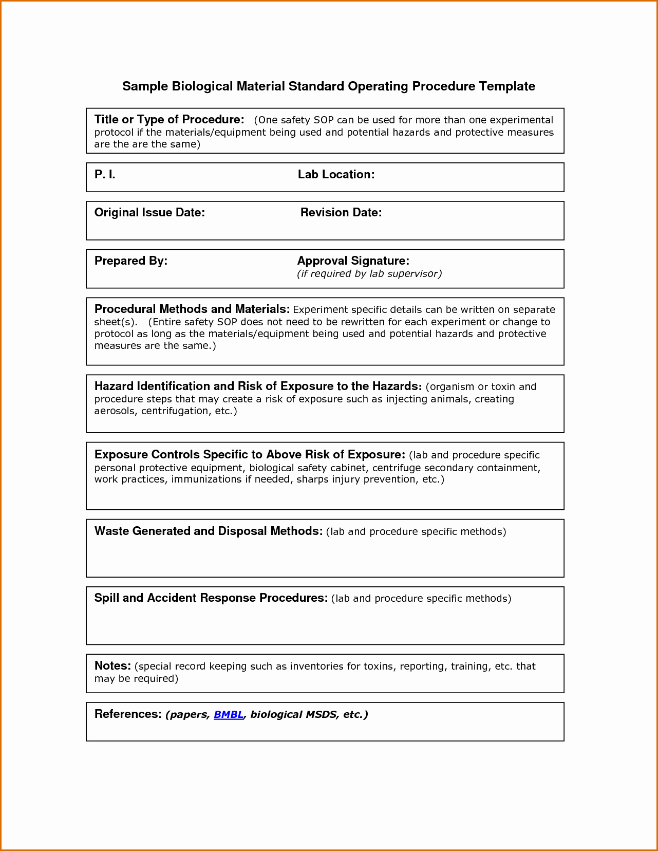 30 Standard Operating Procedure Example Tate Publishing News