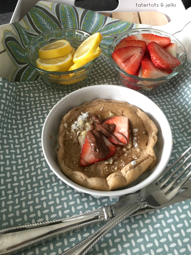 Mini Nutella Dutch Babies German Pancakes Recipe