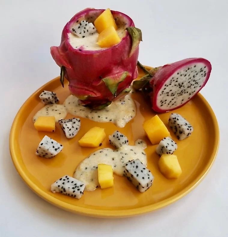 Fruits du dragon et son smoothie exotique Tatindeline