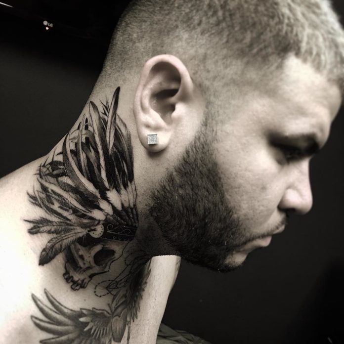 Tatouage Cou pour Homme (100 photos) TATOUEZ