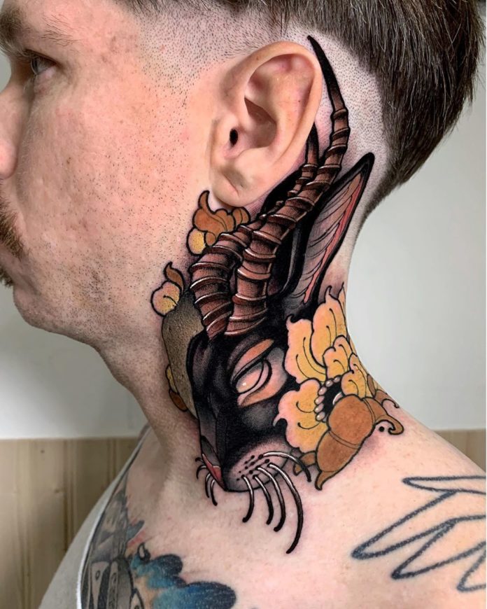 Tatouage Cou pour Homme (100 photos) TATOUEZ