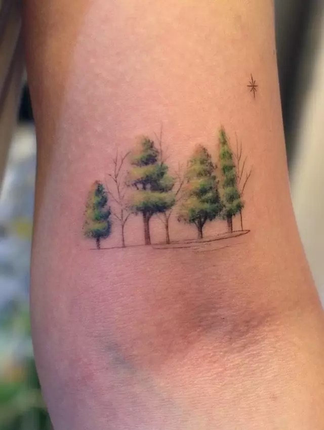 27 Beautiful Tree Tattoos - A Guide To Their Meanings 851_x_641_jpg