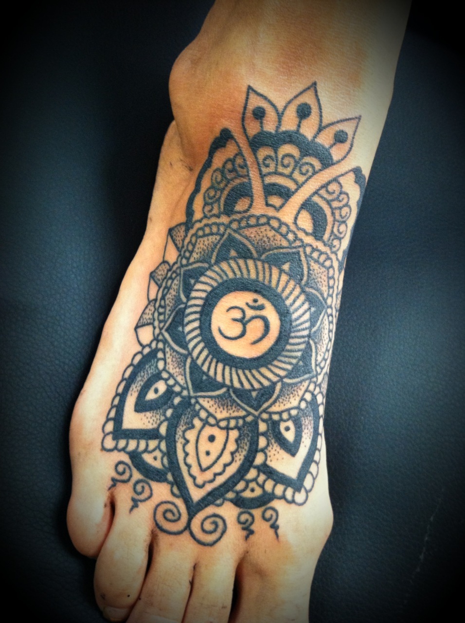 Pattern and om sign Best tattoo design ideas