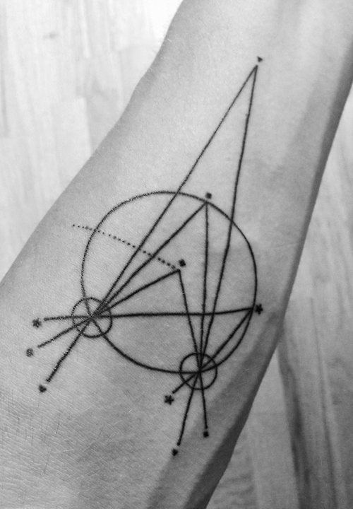 Abstract Lines Tattoo Best tattoo design ideas