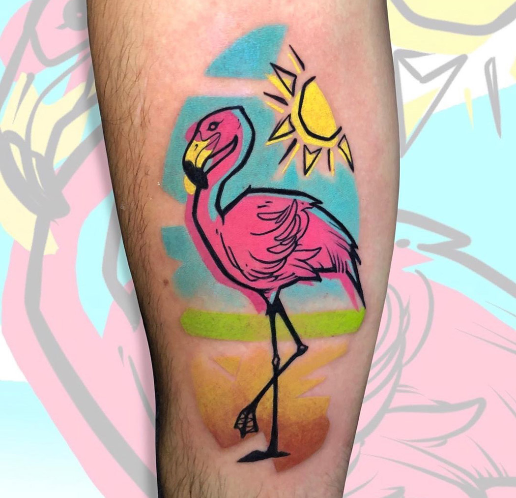 Flamingo Forearm Tattoo 1012_x_1050_jpg