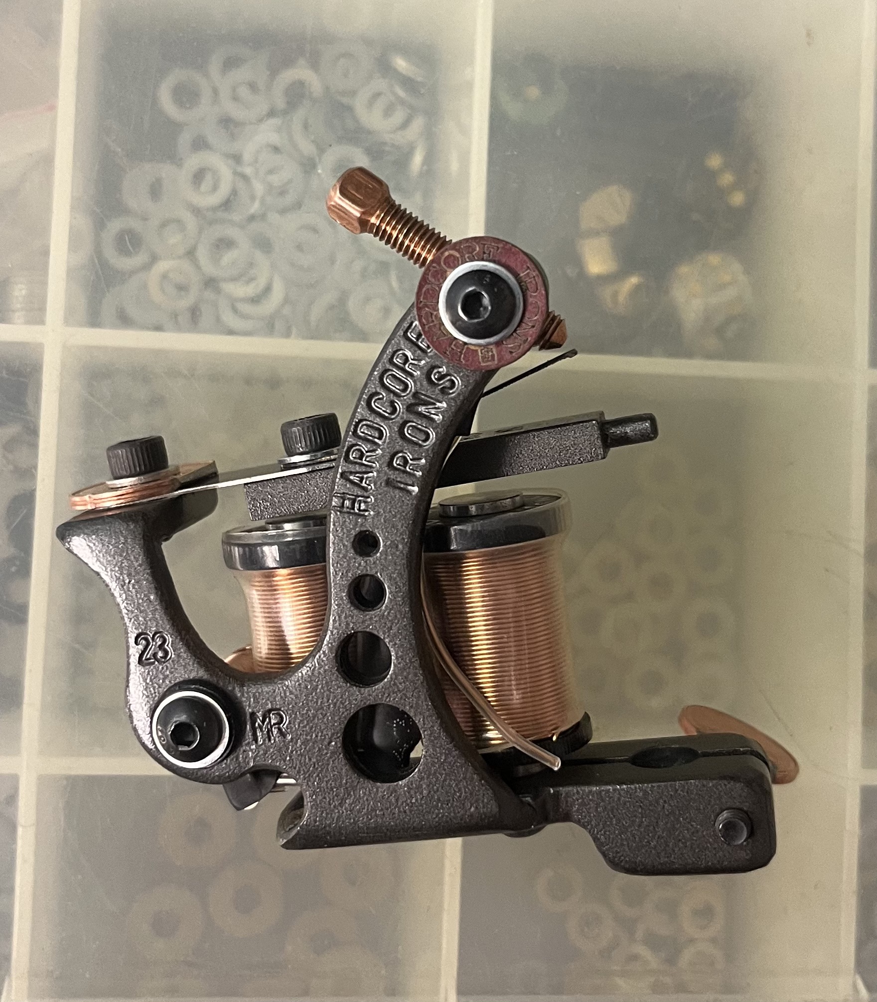 MR Steel Hybrid Custom Tattoo Machine Pirate Packer TattooArtist.ch